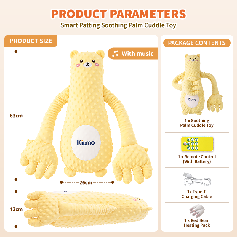 KIUMO Baby Comfort Companion Pillow