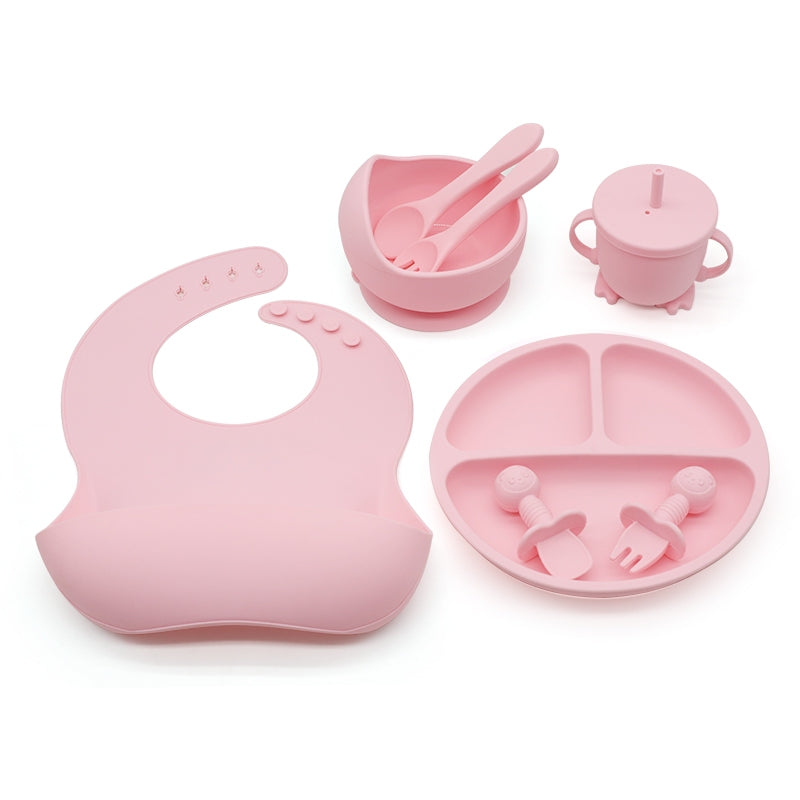 Kiumo Baby Silicone Baby Plate Set