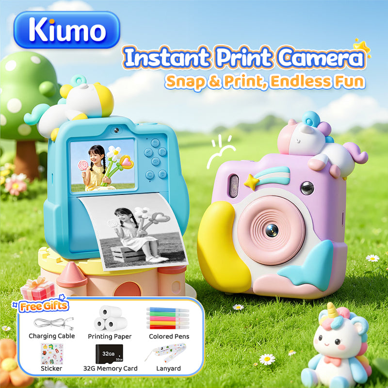 Kiumo 1080P Kids Instant Print Camera