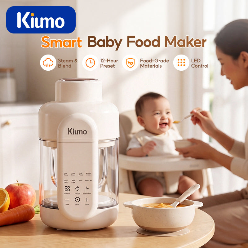 KIUMO 8-in-1 Baby  Steam Blend Food Maker