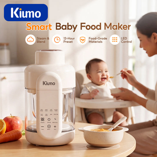 KIUMO 8-in-1 Baby  Steam Blend Food Maker
