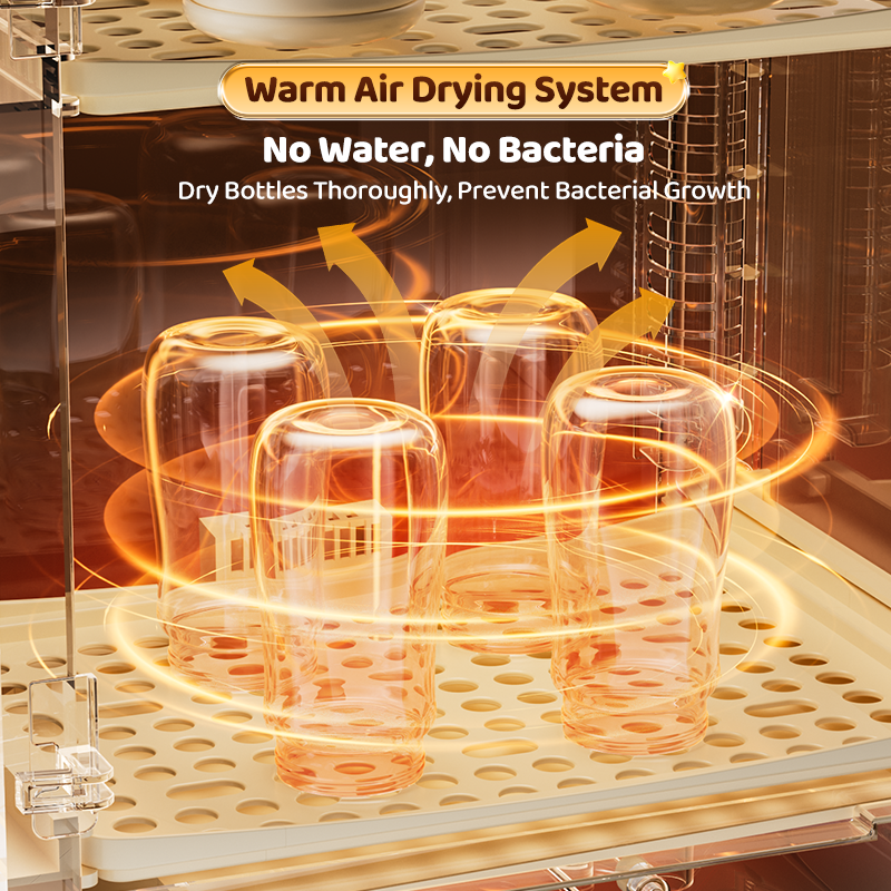 KIUMO 6-in-1 Pasteurize Electric Steam Sterilizer
