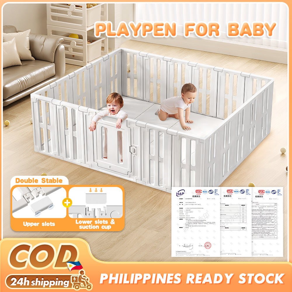 Kiumo Baby Playpen Adjustable Shape