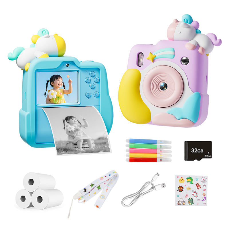 Kiumo 1080P Kids Instant Print Camera
