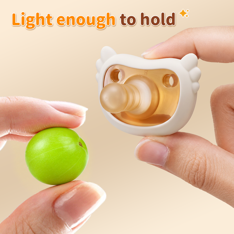 KIUMO Soother with Clip & Storage Case BPA Free