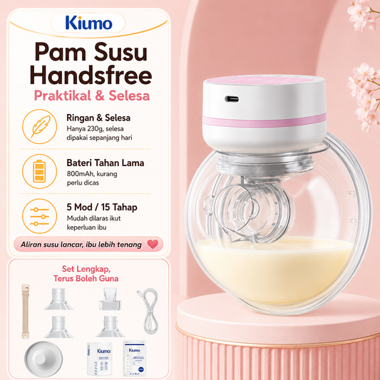Kiumo Breast Pump Portable Wireless Wearable
