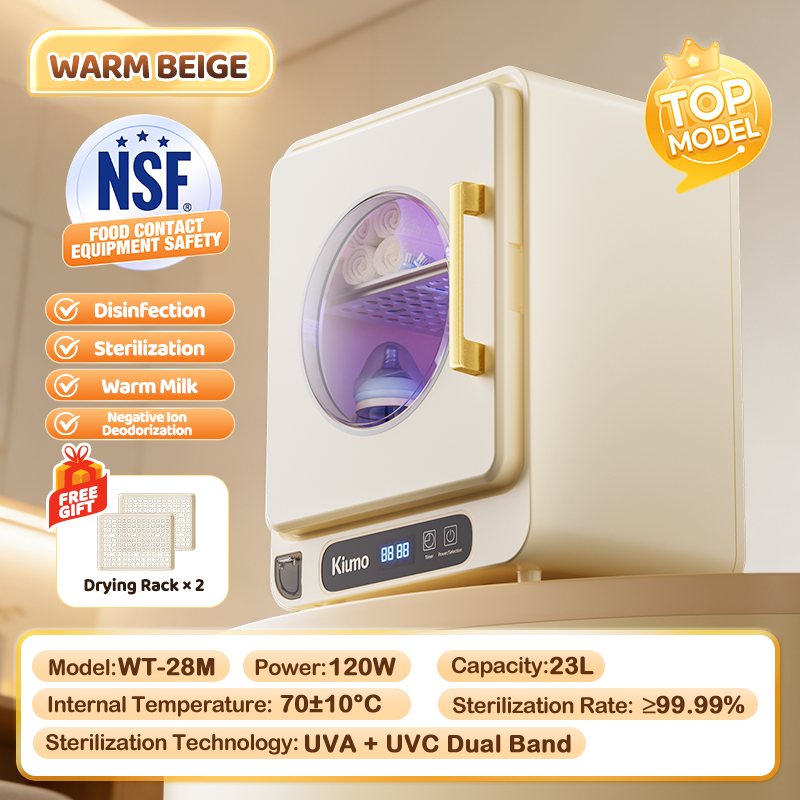 KIUMO 6-in-1 Pasteurize Electric Steam Sterilizer