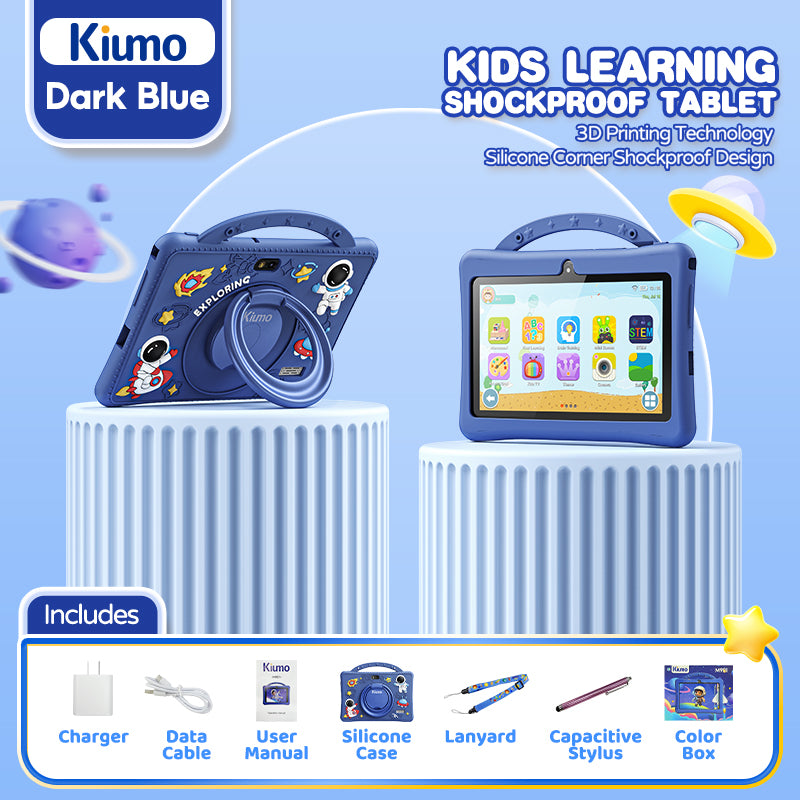Kiumo M901 Tablet for Kids Android 13 Tablet 7inch IPS Screen 6GB+128GB Study Tablet