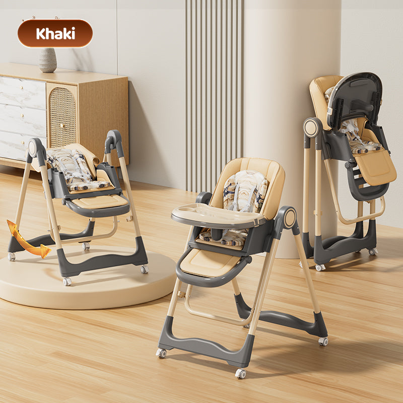 Kiumo 6 In 1 Foldable Baby High Chair
